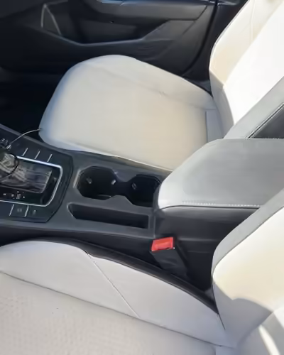 Console & cup holders after