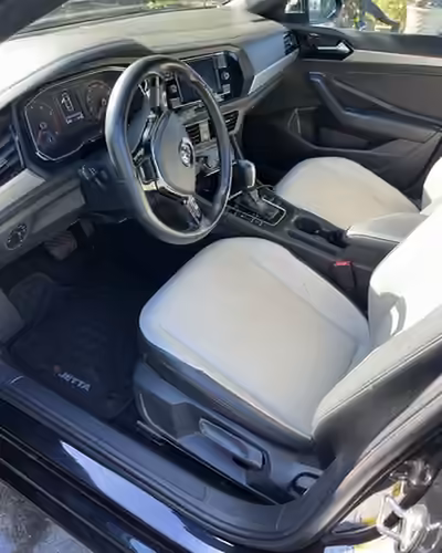 Finished front cabin