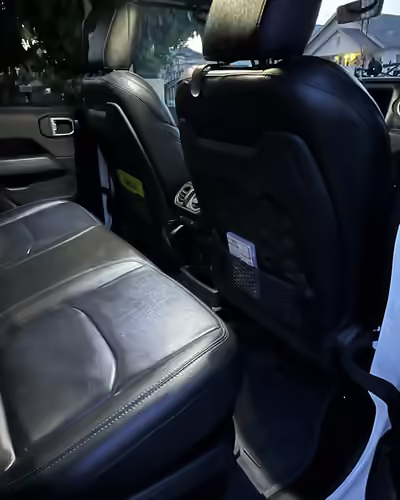Jeep Wrangler 4xe Rear bench after
