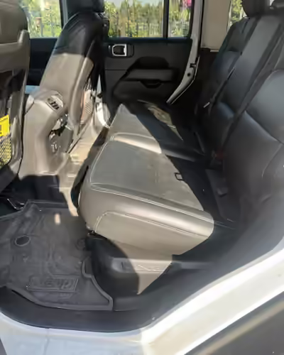 Jeep Wrangler 4xe Rear bench before
